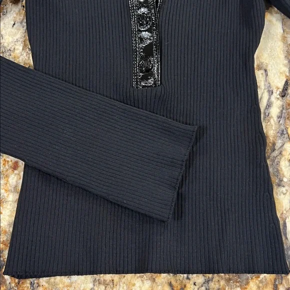 Maje Mosana Ribbed Top size 1 - Picture 7 of 10